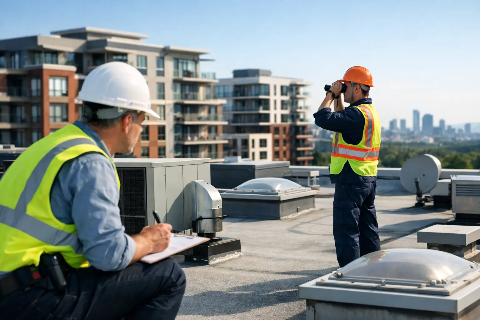 Apartment Building Roof Inspection Guide