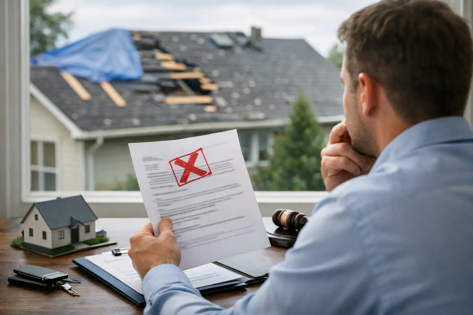 Denied Roof Insurance Claim Options