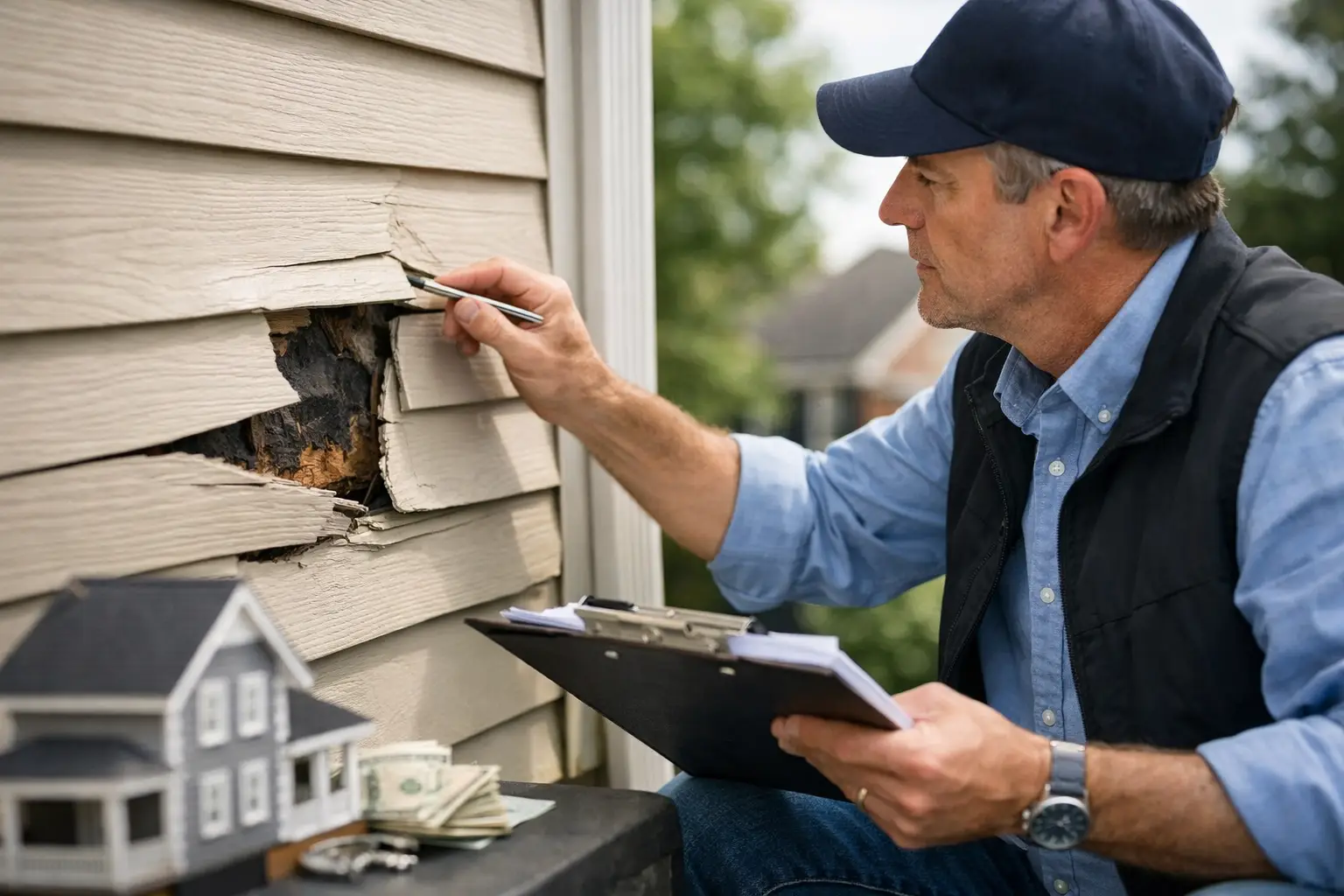 Siding Damage Insurance Claim Steps
