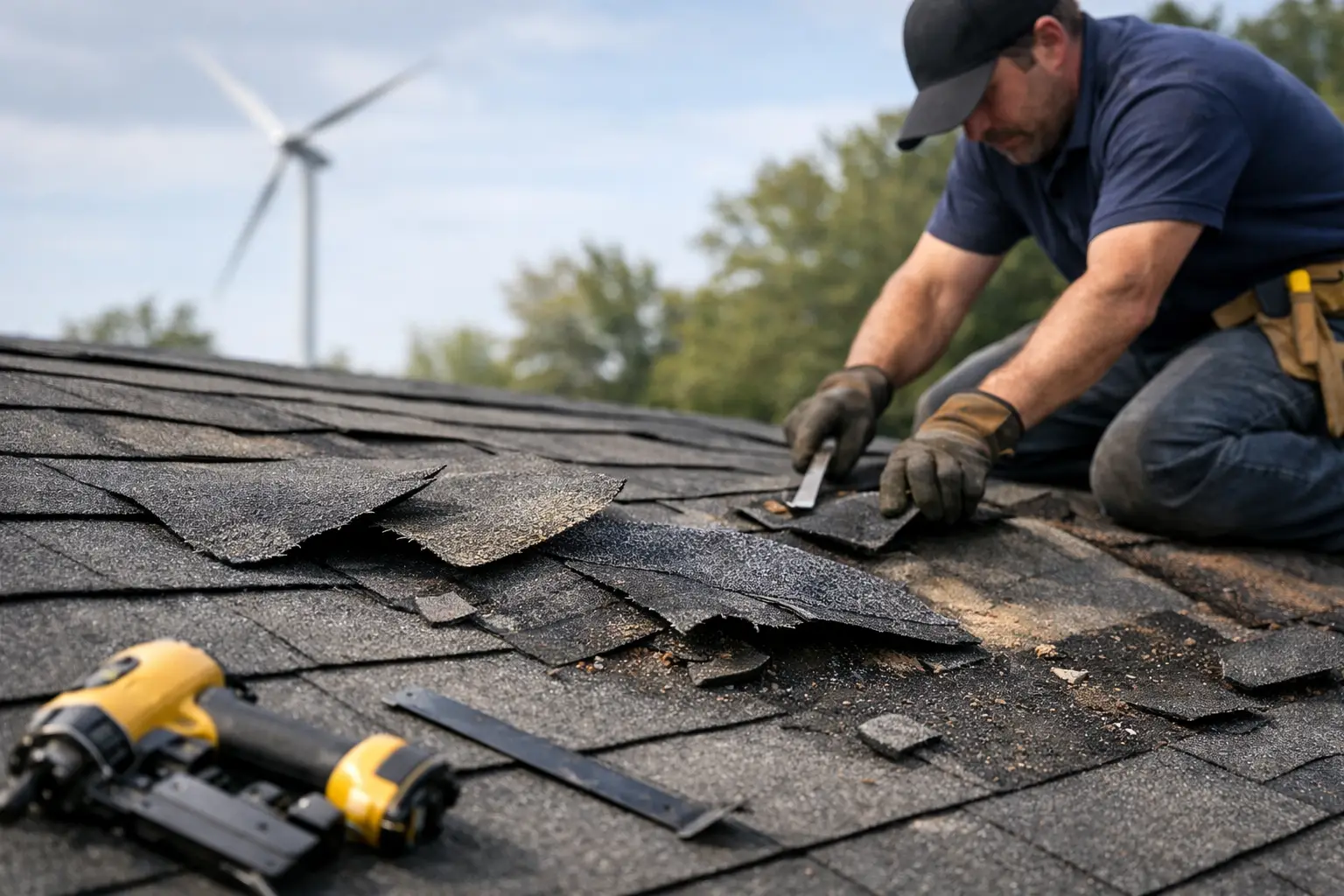 Wind Damaged Shingles Repair: What to Do Fast