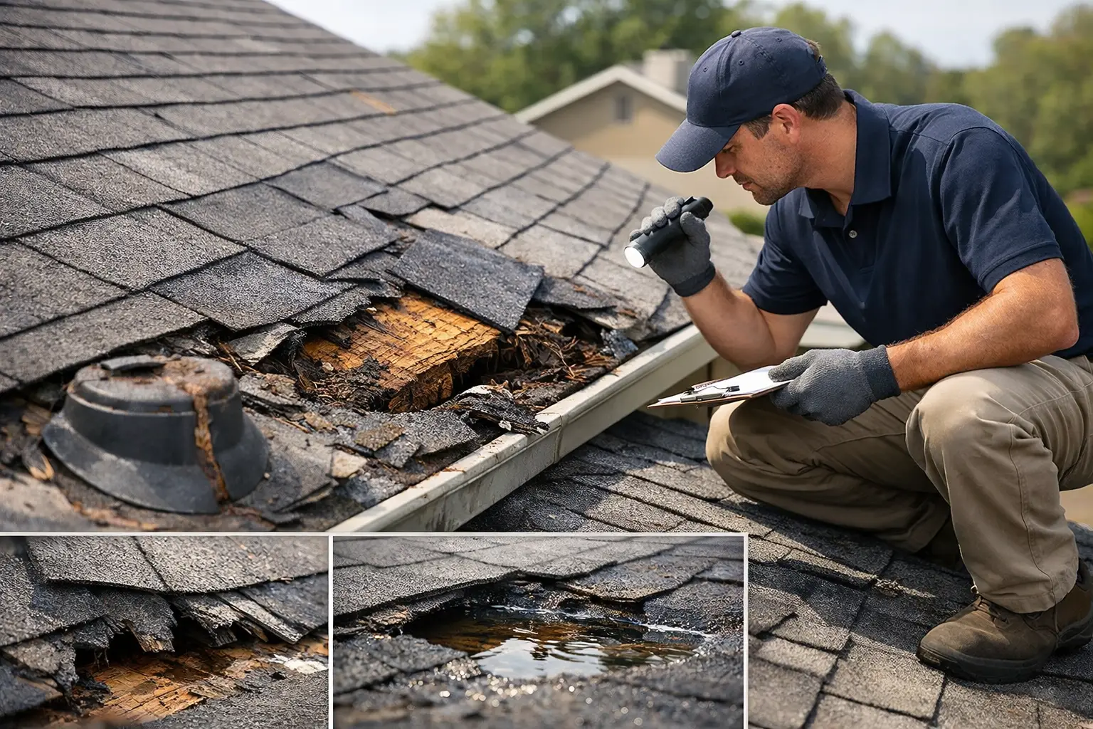 9 Signs of Hidden Roof Damage to Watch For