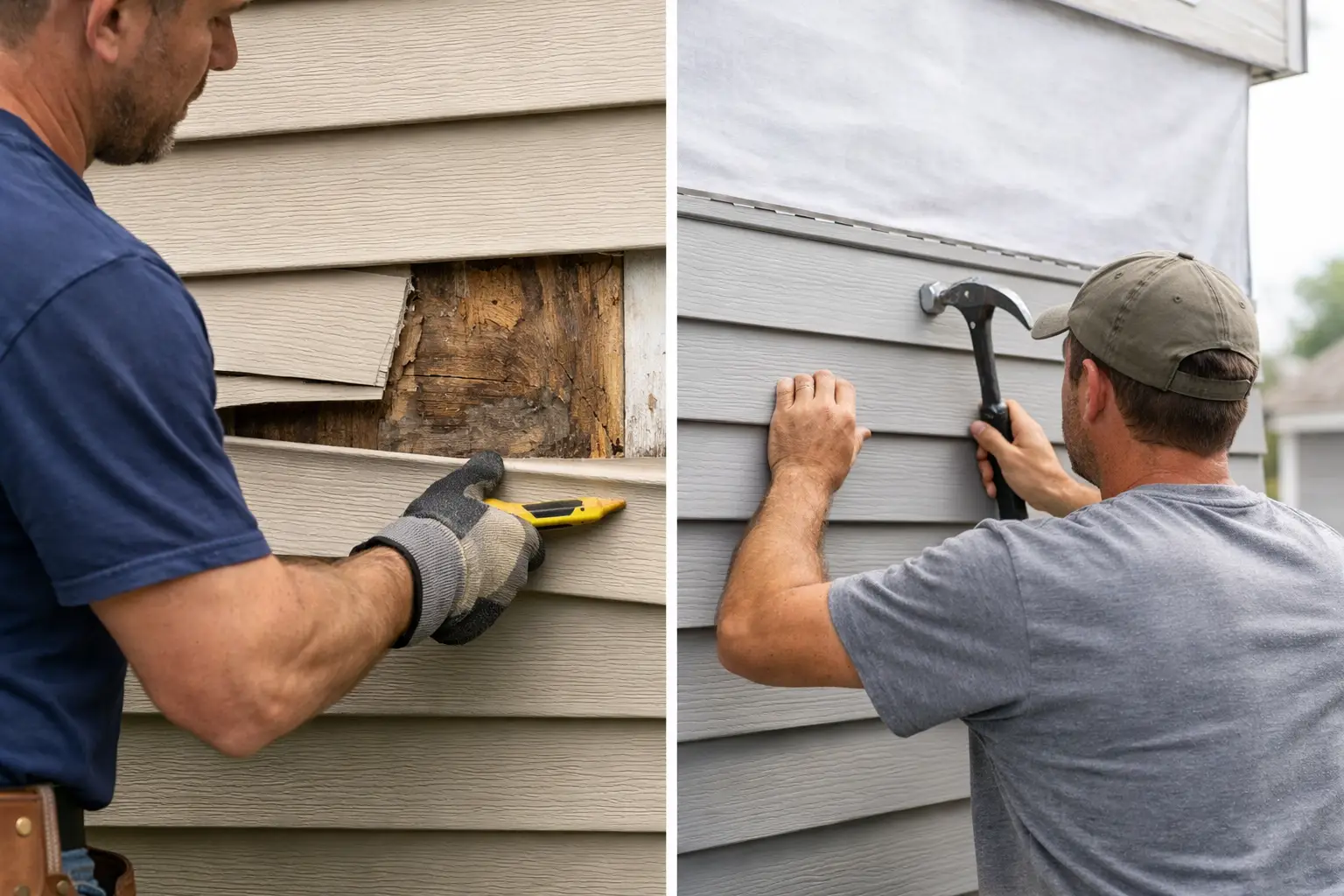 Siding Repair Versus Replacement: Which Fits?