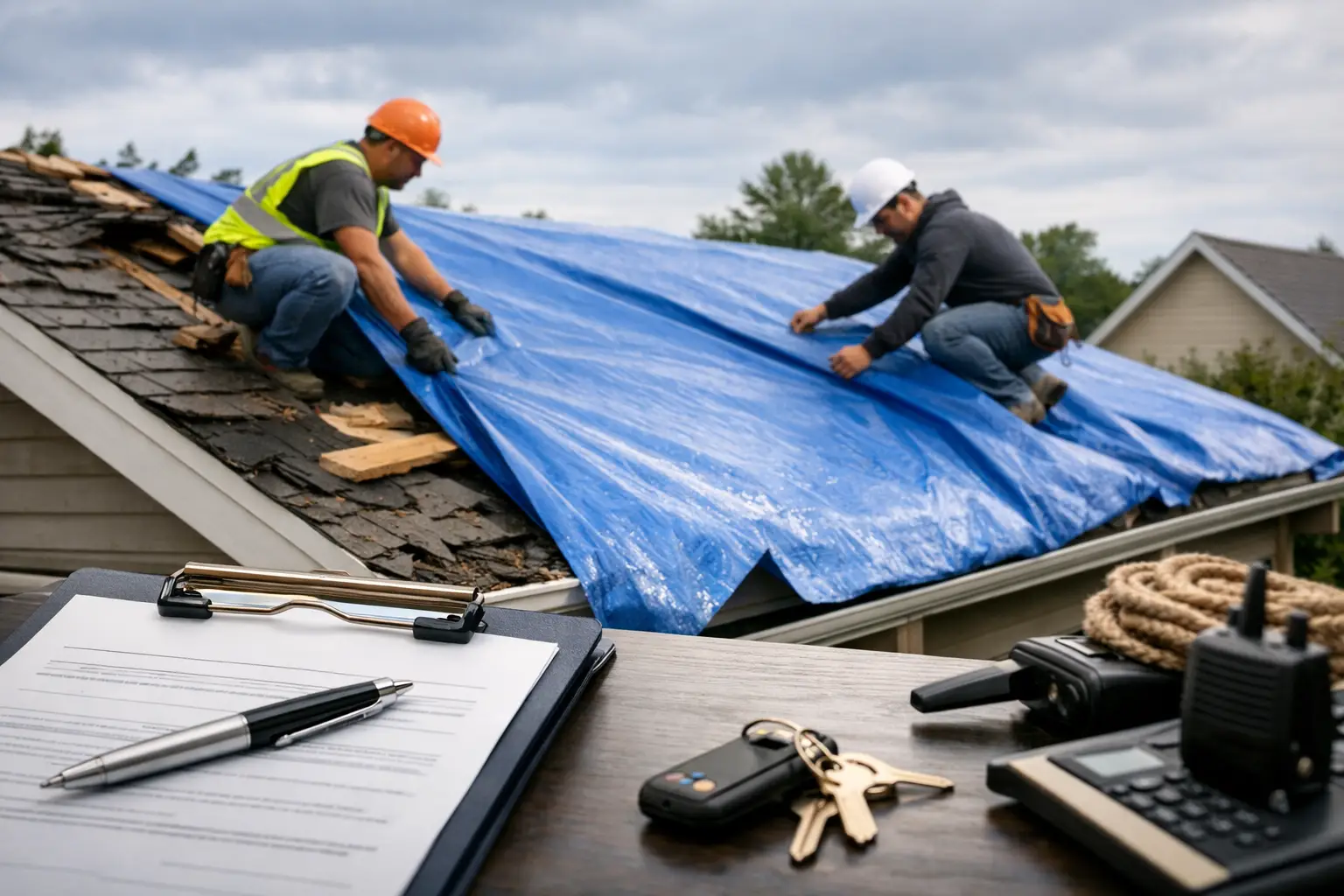 Will Insurance Cover Emergency Tarping?