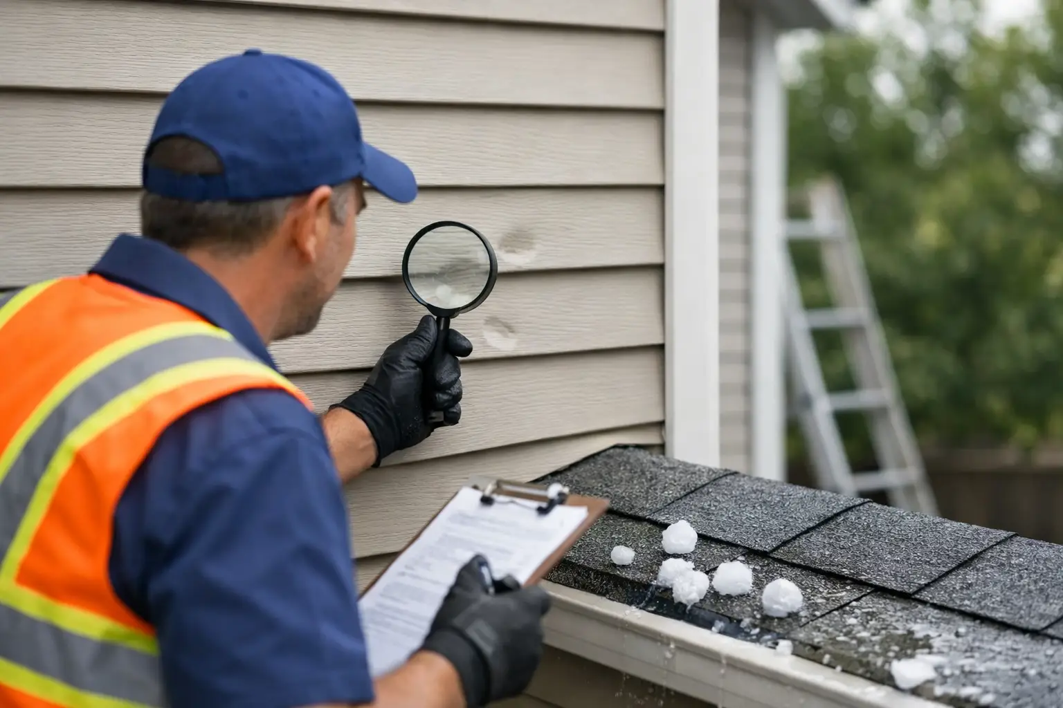 How to Inspect Siding After Hail: A Safe Checklist