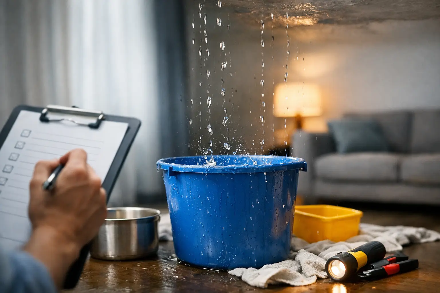 Roof Leak Emergency Checklist for Fast Action