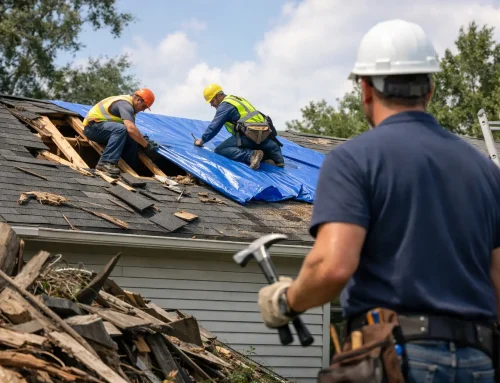 A Wind Damage Restoration Example That Shows the Process