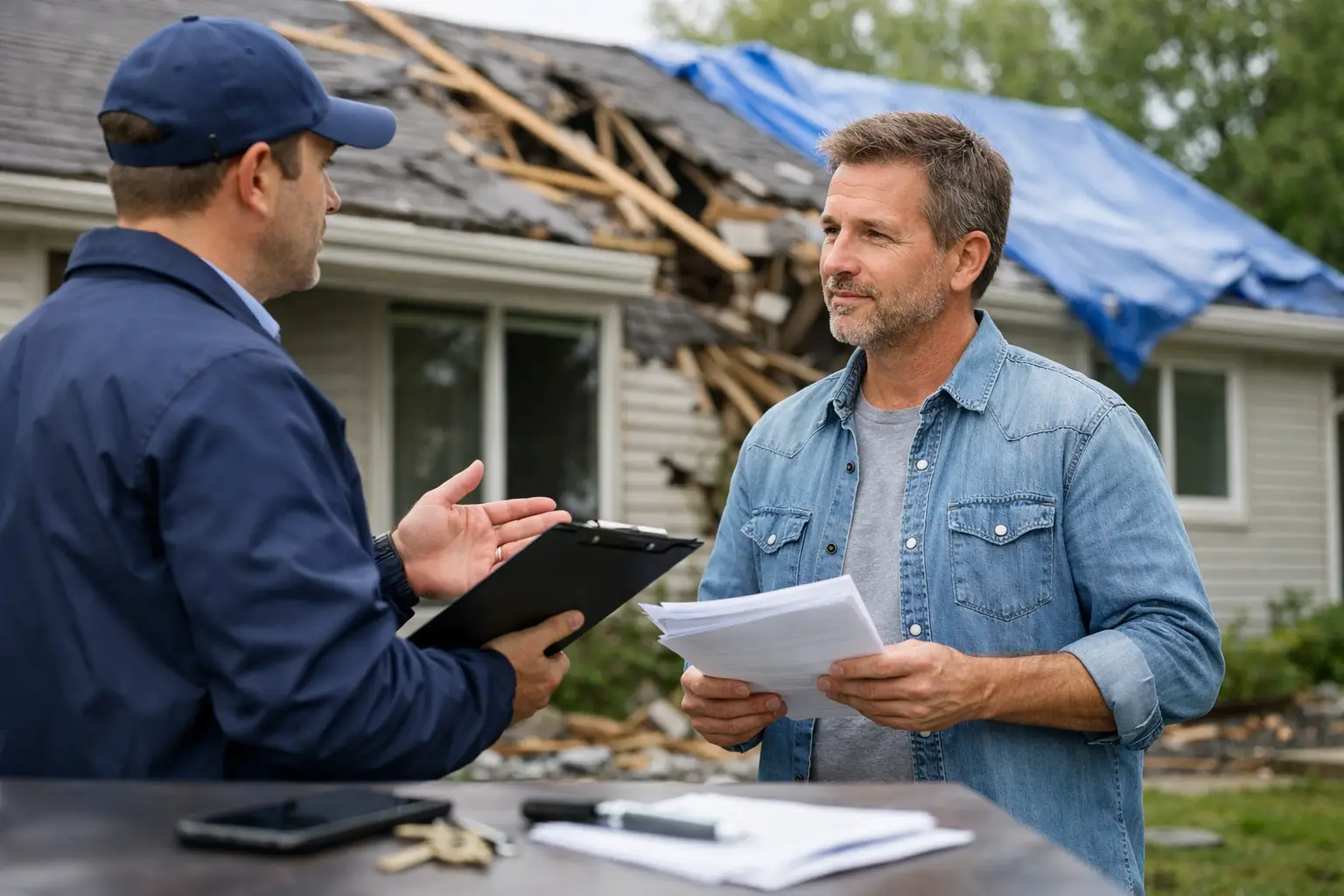 How to Prepare for an Adjuster Meeting After Storm Damage