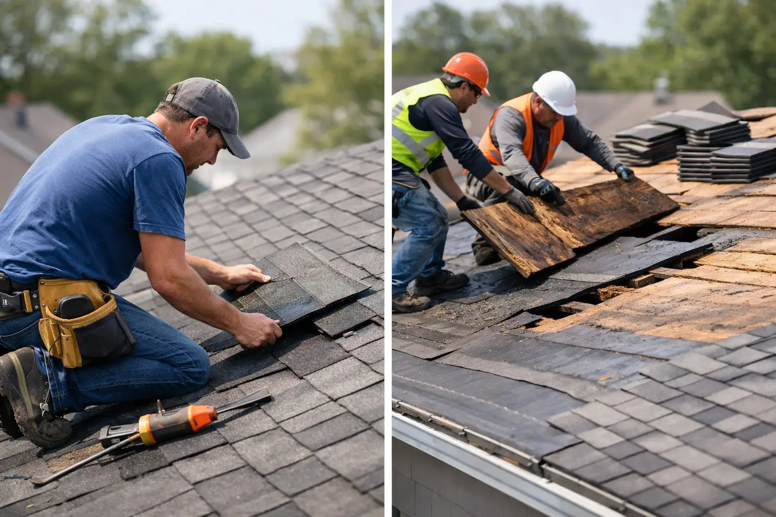 Roof Repair vs Roof Replacement: Your Best Move