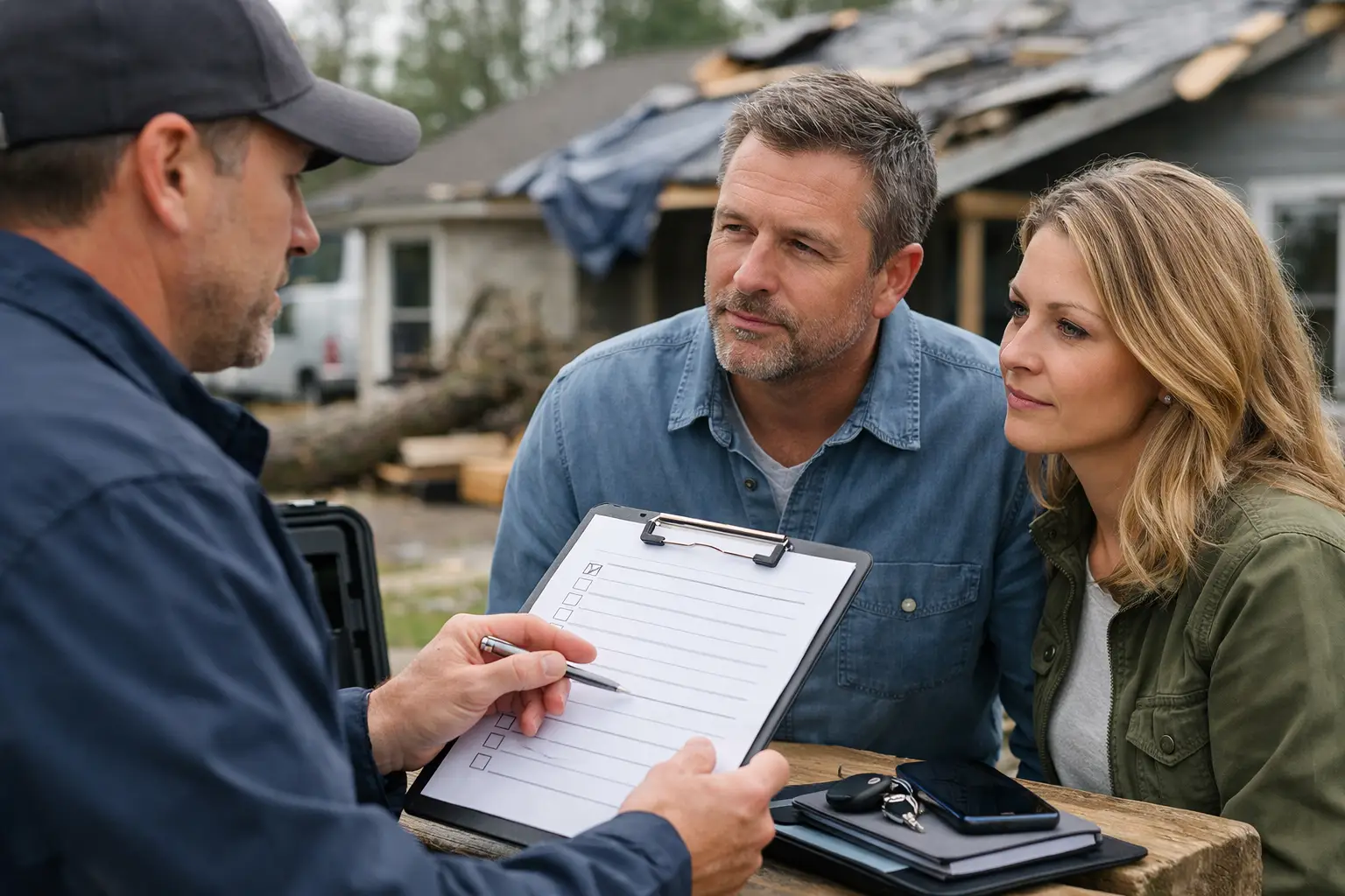 Insurance Adjuster Meeting Checklist for Storm Claims