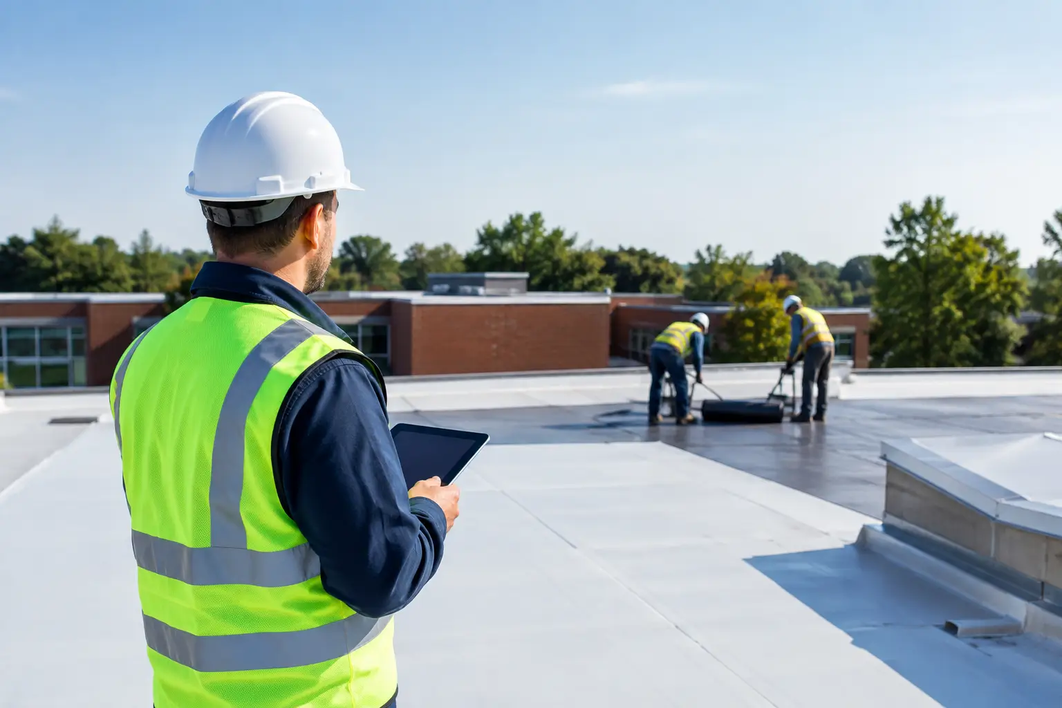 School Roof Replacement With Less Disruption