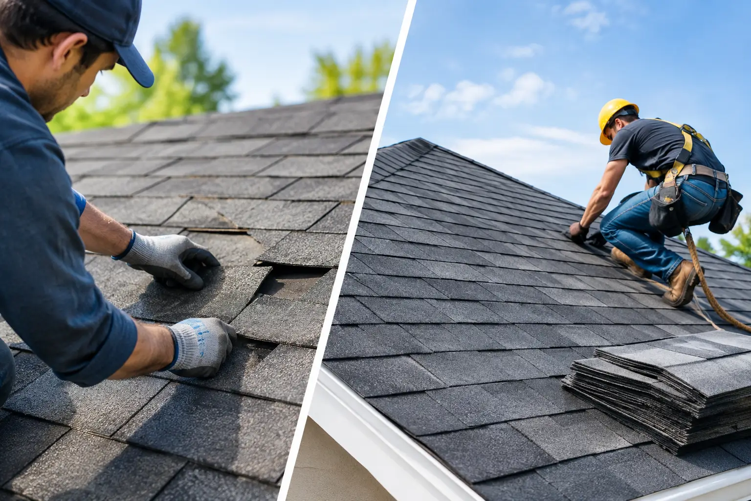 Spot Repair vs Full Reroof: Which One Fits?