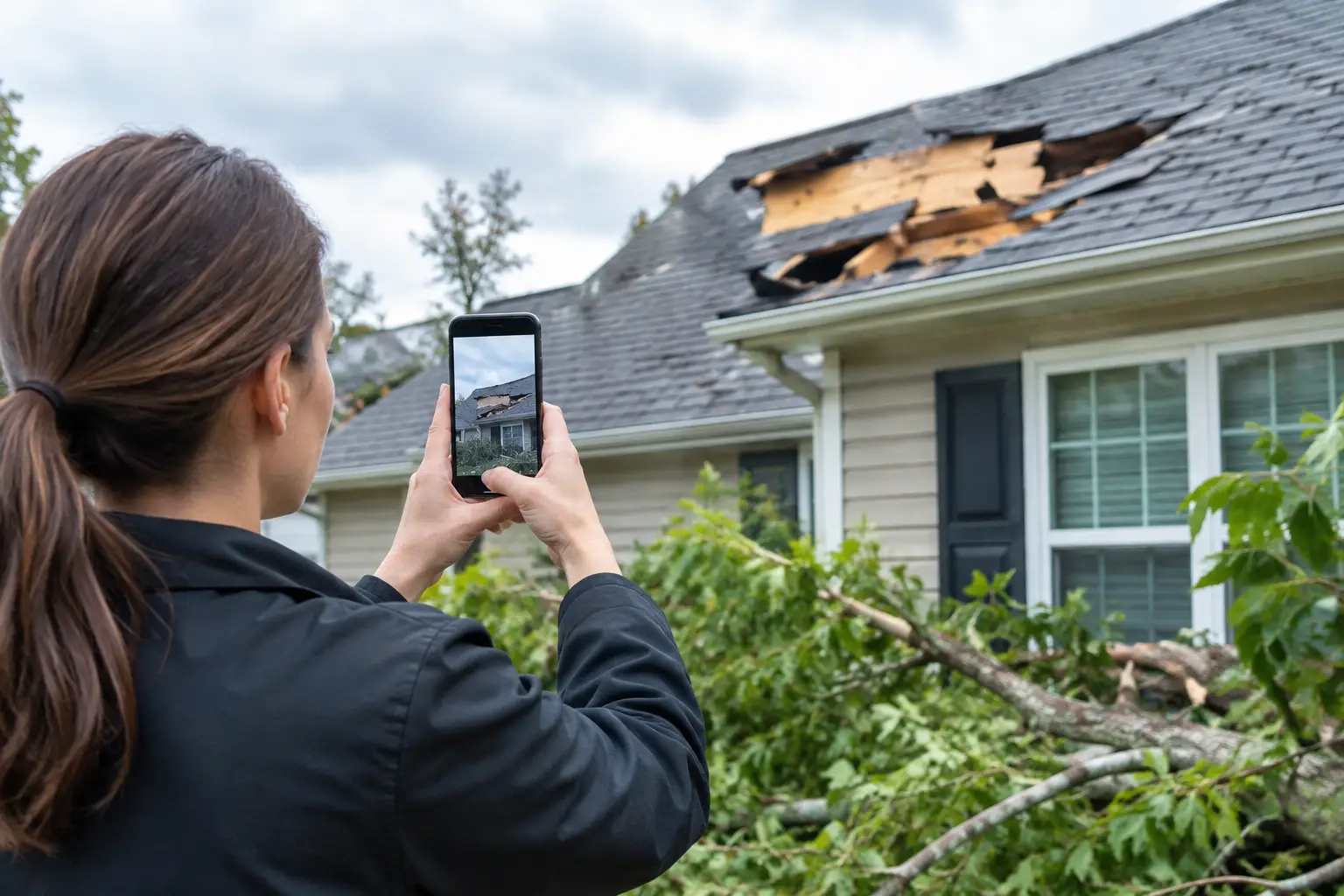 How to Document Storm Damage Photos for Claims