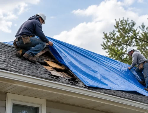 Roof Tarping After Storm Damage: What to Do First